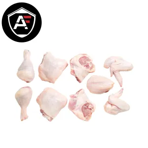 Halal chicken 9 piece cut