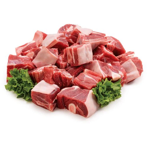 Halal goat cubes