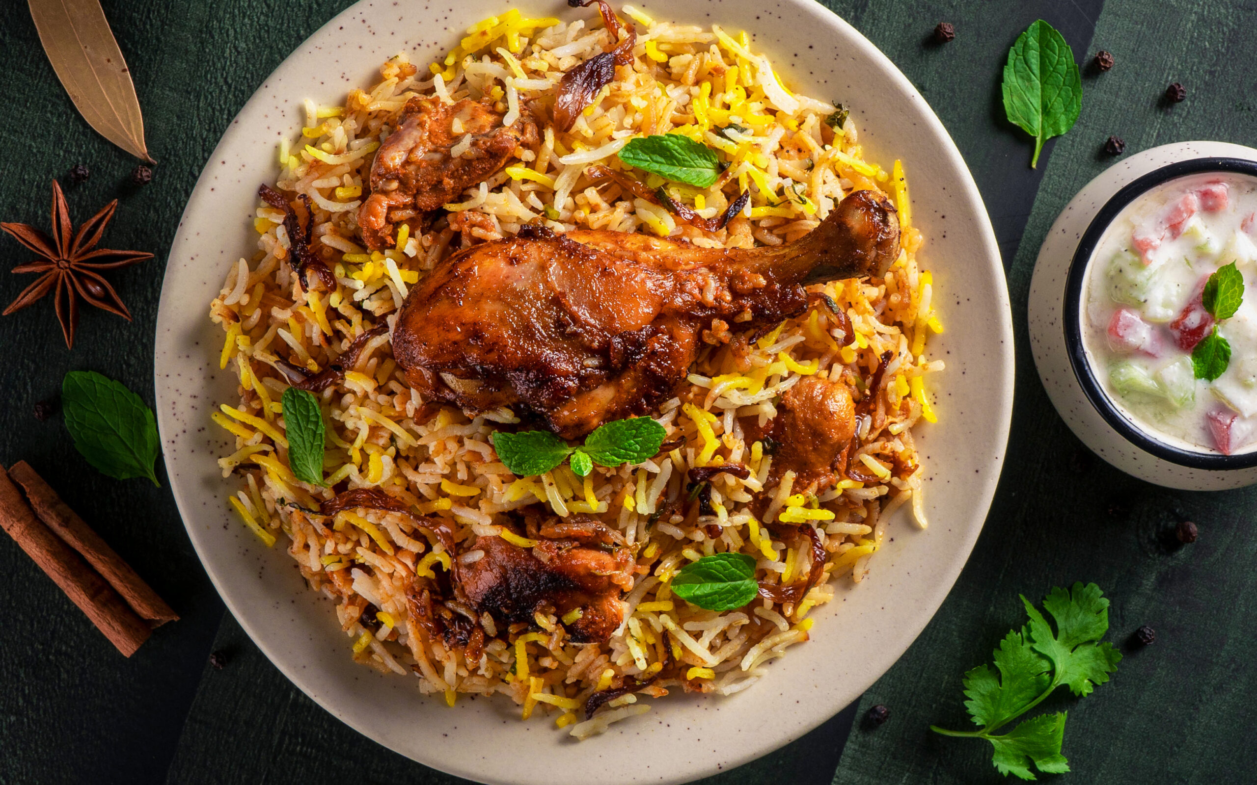 Chicken biryani
