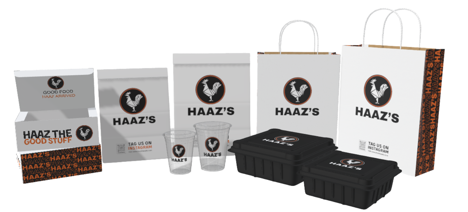 Haaz's custom packaging suite